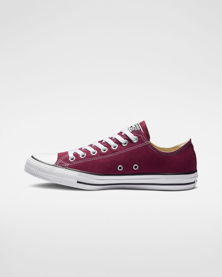 Men's Converse Chuck Taylor All Star Classic Low Top Shoes Burgundy | AU E4386S